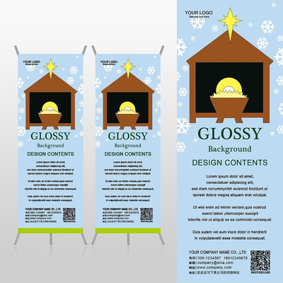 ����С�ݼ�����ֳѩ������ɫ����Xչ�ܱ���psdģ�� PSD