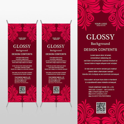 ϸ���ɫ������ɫ���Ʒ��β���Ů��Xչ�ܱ���psdģ�� PSD