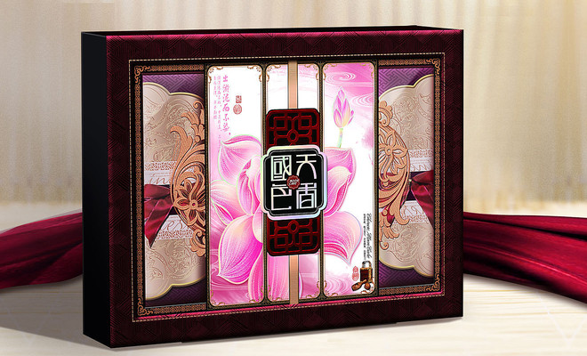 国色天香月饼包装设计 国色天香月饼包装设计