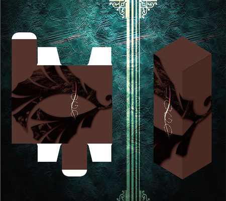 ��ɫ����ߵ���װ��ģ�� PSD