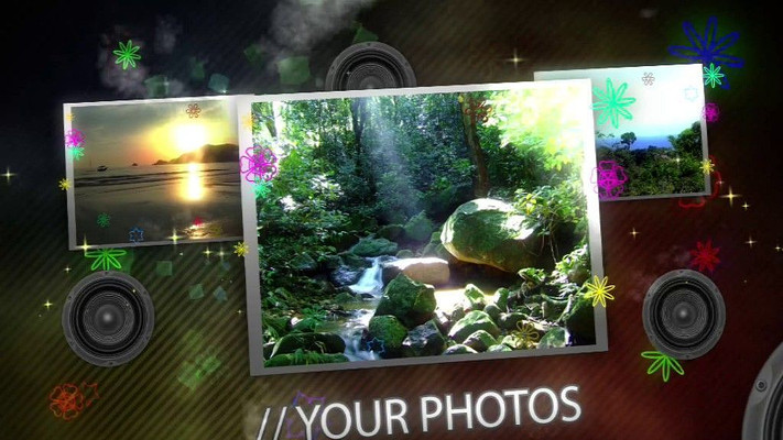 �λ������ɶ�Ѥ������ͼ��չʾAEģ�� aep