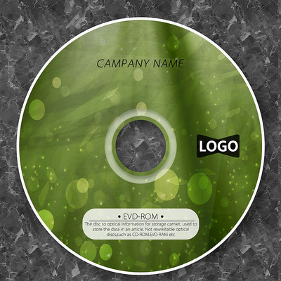 ������ɫСԲ��CD���� PSD