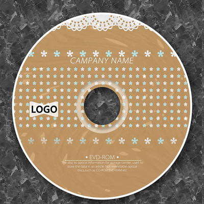 �ɰ�����ɫС����CDģ�� PSD