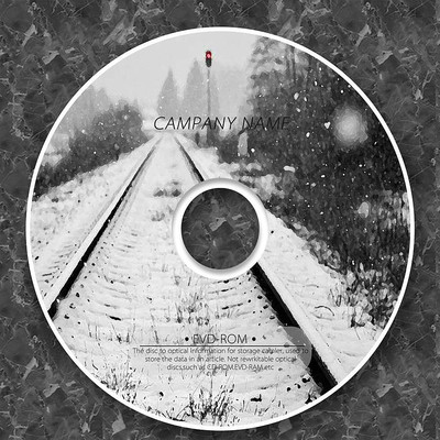 ��ɫ���ѩ������CD��� PSD