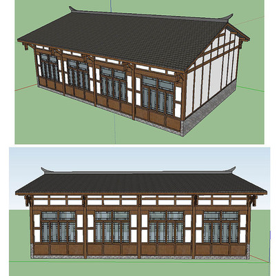 �ͷ���ӽ�����ͼ��ʦSUģ�� skp