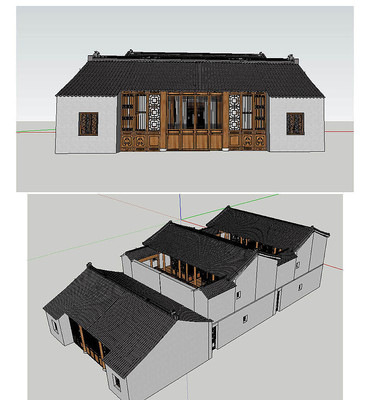 ��ʽ��լ��ͼ��ʦSUģ�� skp