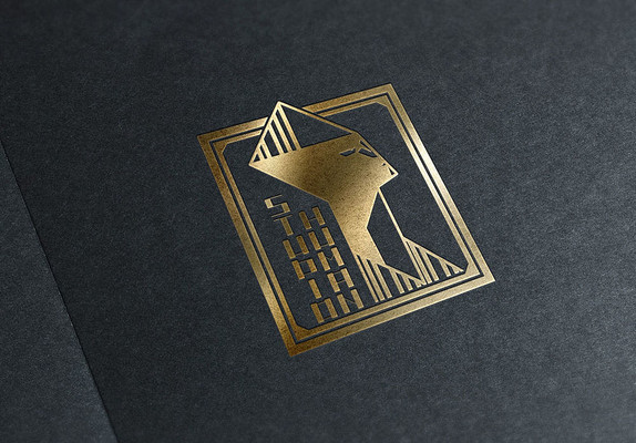 �᰸��ͼ��������ɫ��־չʾlogoЧ��ͼ PSD