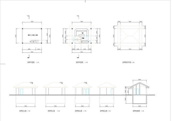 ��ͤcadʩ��ͼ dwg