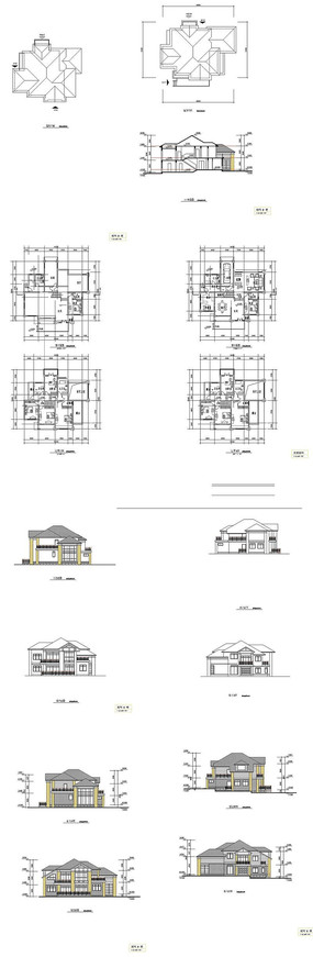 家居别墅设计CAD图