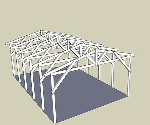 钢制廊架 钢制廊架