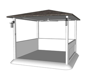 现代凉亭 现代凉亭