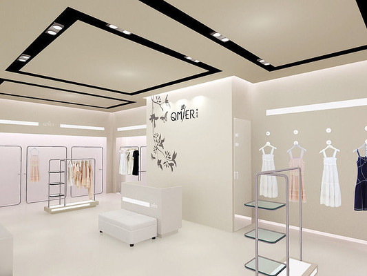 服装店效果图 服装店效果图