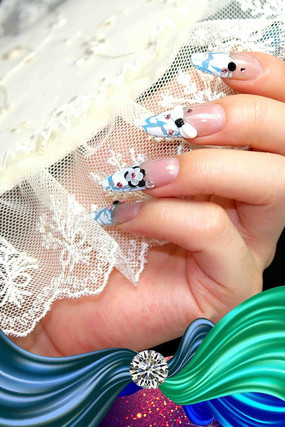 性感美甲促销海报 性感美甲促销海报