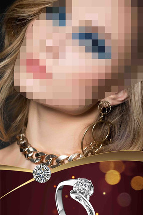 大气珠宝设计海报 大气珠宝设计海报