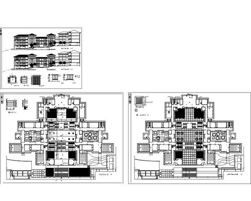 ��ѧ¥�㳡��ͼ dwg