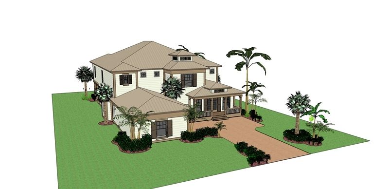 木质庭院别墅 木质庭院别墅