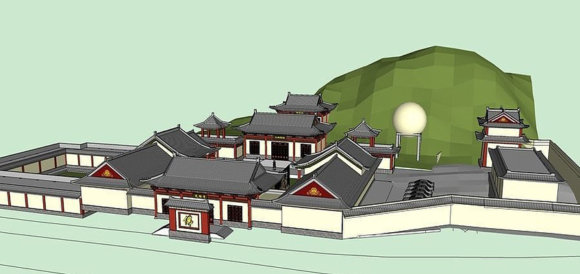 ������̨ɽ skp