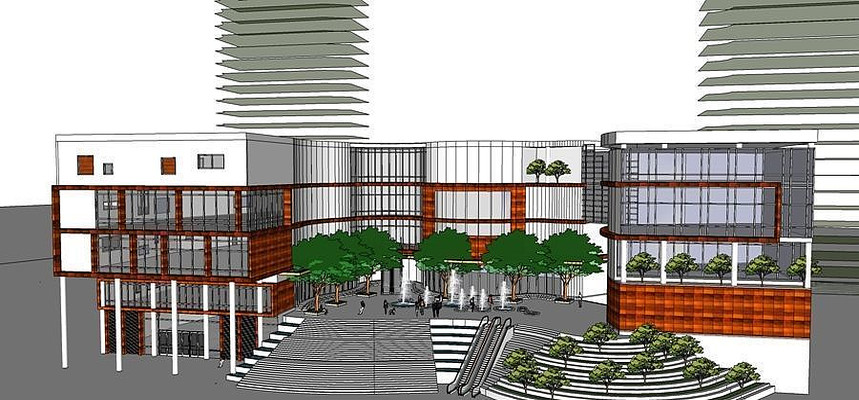 高架现代简约图书馆 高架现代简约图书馆