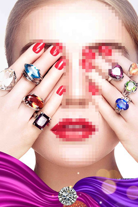 时尚珠宝促销海报 时尚珠宝促销海报