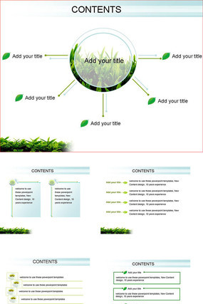 ��ɫ���pptģ��