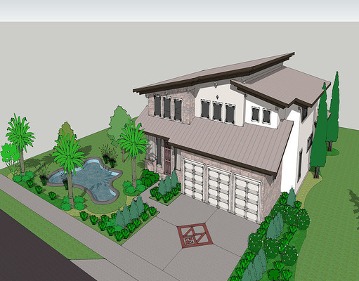 别墅大型车库 别墅大型车库