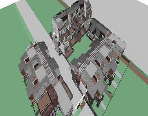 多栋联合别墅 多栋联合别墅