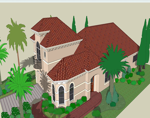 哥特式别墅 哥特式别墅