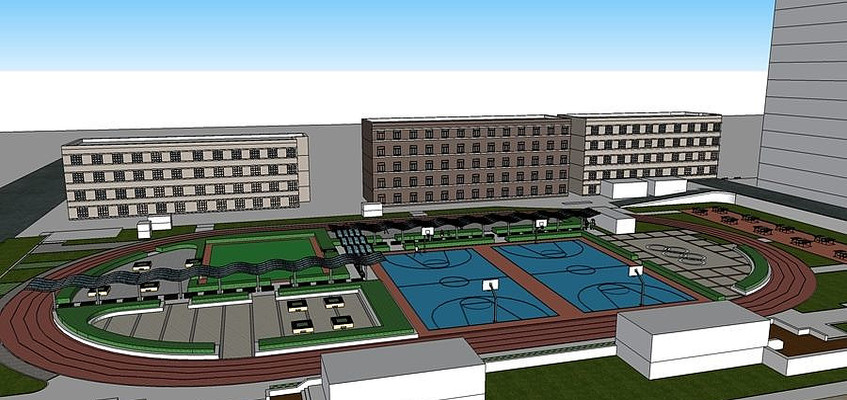 操场运动场设计 操场运动场设计