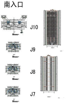 地产楼盘建筑图纸 地产楼盘建筑图纸