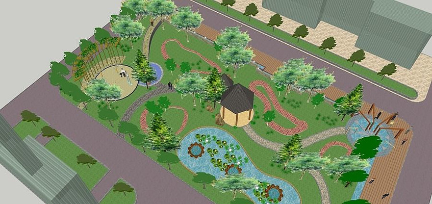 小型生态公园设计 小型生态公园设计