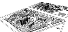 �칫���Ĺ㳡����ģ��