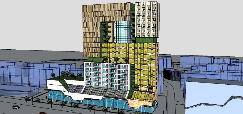 建筑方案设计模型