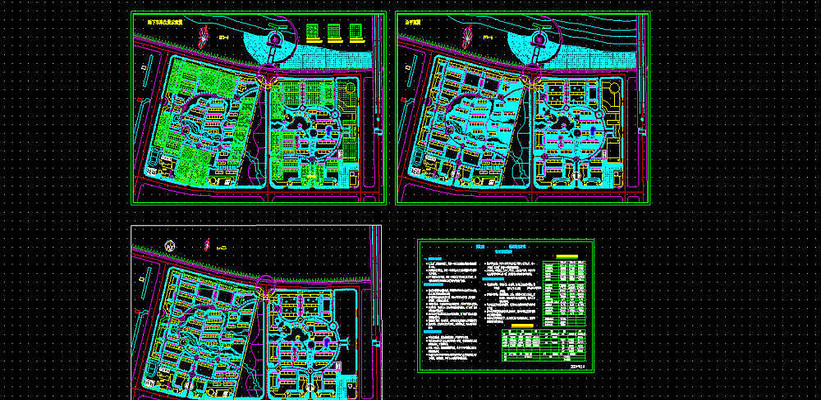 ��̬С����ƽ�� dwg