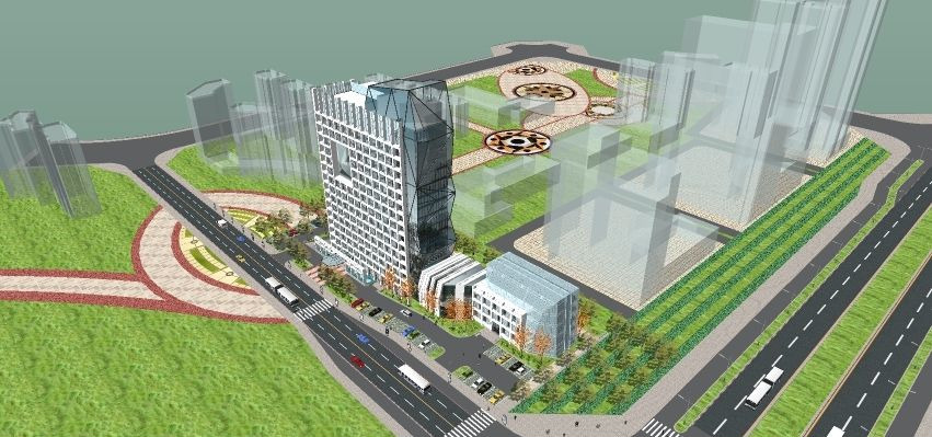 高层商办楼 高层商办楼