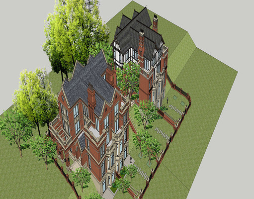 两栋公寓 两栋公寓