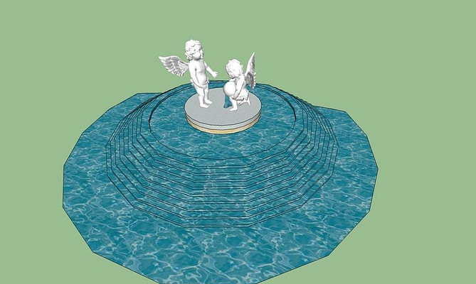 ˫��С��ʹˮ�� skp