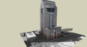 多层式商业建筑综合体 多层式商业建筑综合体