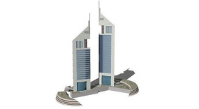 现代简约大楼建筑模型 现代简约大楼建筑模型