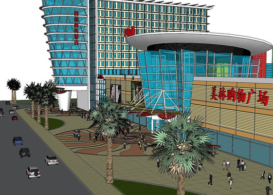 ĳ��������ǰ�㳡����ģ�� skp