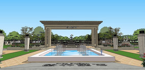 �����������⹫԰����ģ��