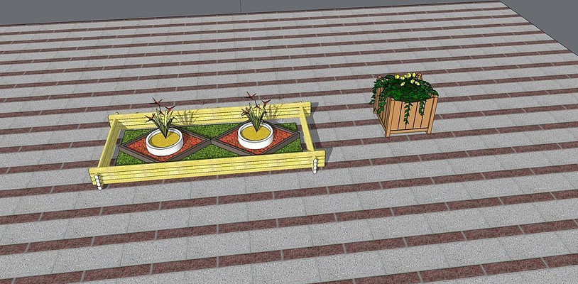 室外景观花坛 室外景观花坛