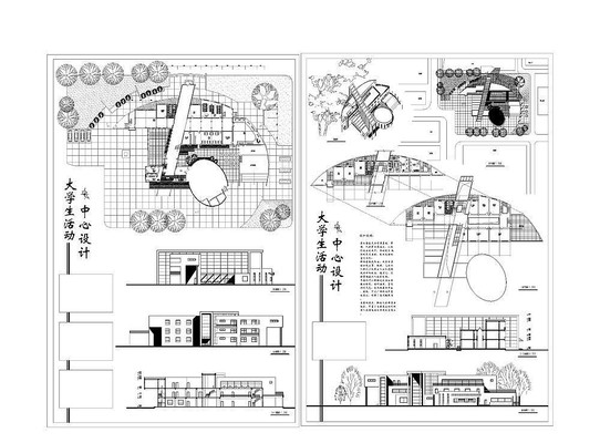 ��ѧ���������Ʒ���ͼ dwg