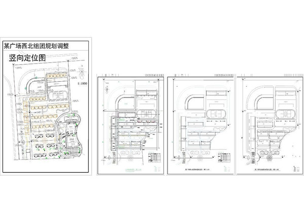 ĳ�㳡�������Ź滮ƽ��ͼ CAD