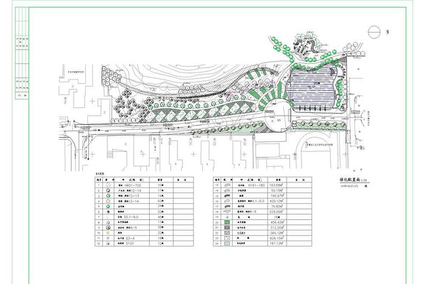 党校路绿化建筑图 党校路绿化建筑图