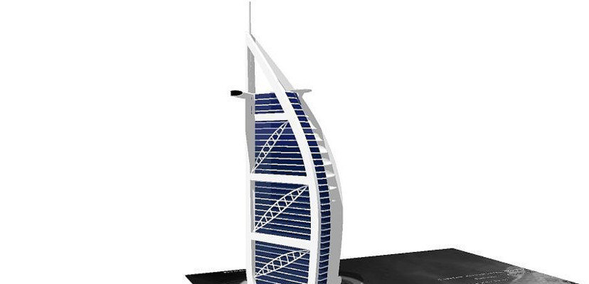 酒店建筑模型 酒店建筑模型