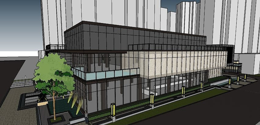 会所景观 会所景观