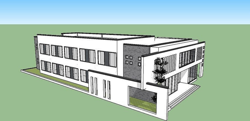 现代中式建筑 现代中式建筑