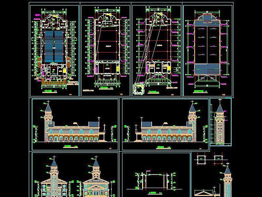 �������ý���ʩ��ͼ dwg