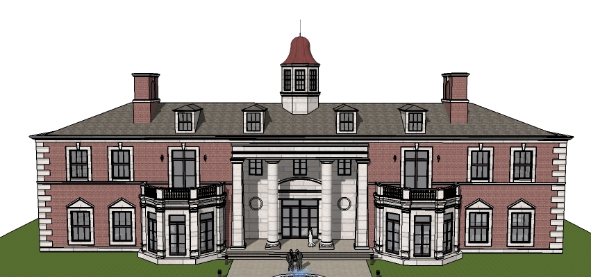 公共建筑模型 公共建筑模型