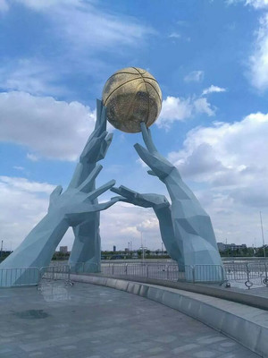 体育中心雕塑小品
